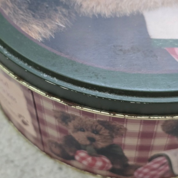 Boyds Bears Country Collectible Tin Round Storage Box - Picture 13 of 16